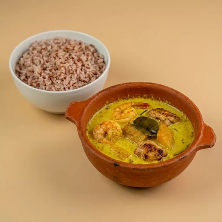 Chicken Prawn Curry — Foto aus unserer Küche