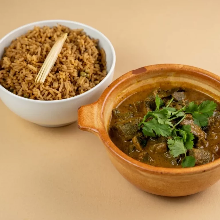 Lamb Hip Green Curry — Foto aus unserer Küche