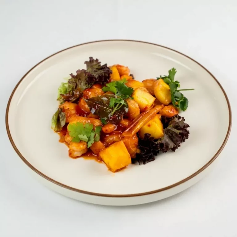 Mango Prawn Salad — Foto aus unserer Küche
