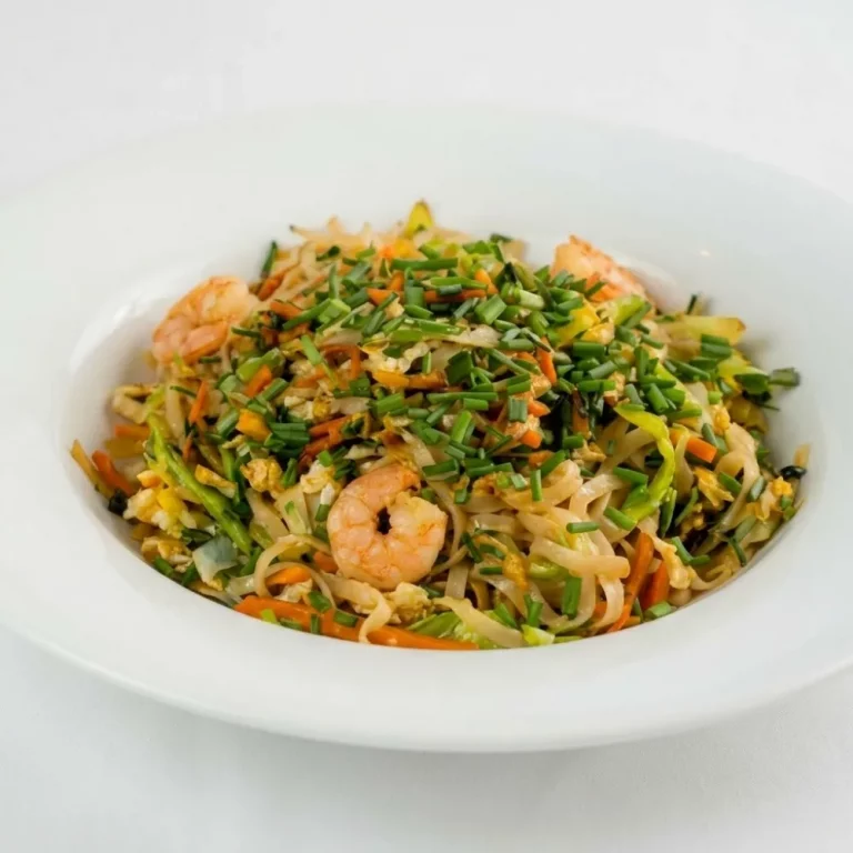 Prawn Fried Noodles — Foto aus unserer Küche